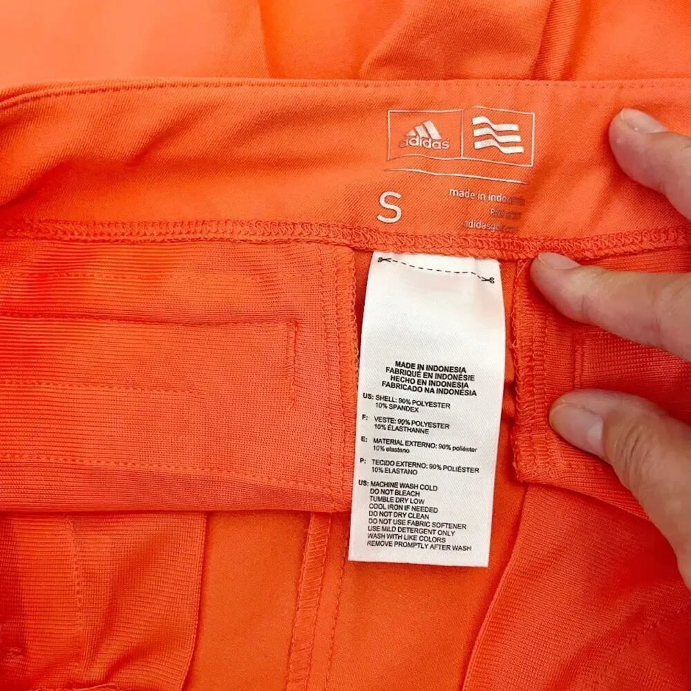 Adidas Pull On Pocket Bermuda Dress Stretch Climacool Sport Walking Shorts